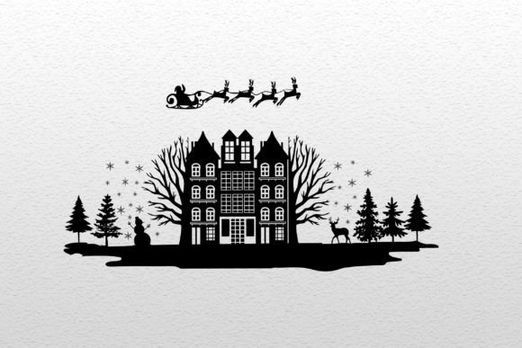 3d Christmas Svg Design