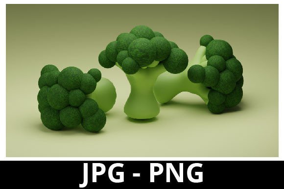 3d Rendered Broccoli Perfect for Design: A Game-Changer in Visual Storytelling