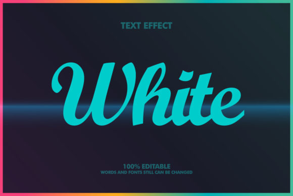 Creative White Text Effect: A Strategic Tool for Clear Communication and Brand Impact