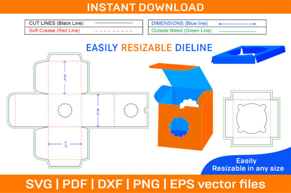 Cupcake Box Square Size with Window: A Practical Tool for Organization and Presentation