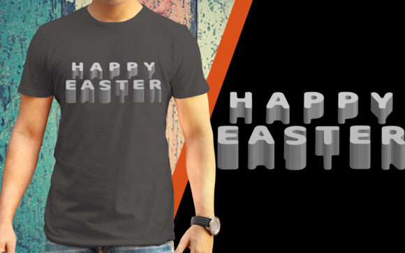 Happy Easter 3D Text Effect Design: Strategic Use for Visual Impact and Branding