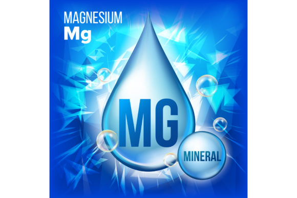 Mg Magnesium Vector. Mineral Blue Drop: A Comprehensive Evaluation