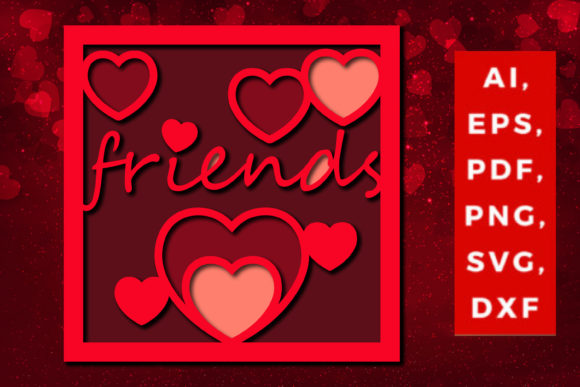 Multi Layer Valentine s Friends SVG: A Creative Tool for Modern Designers