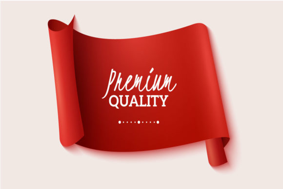 Red Bookmark 3d Font Art Vector Design: A Modern Tool for Creative Expression