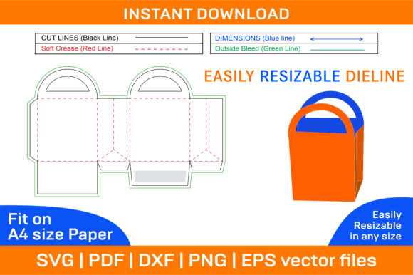 Shopping Bag Style Box with Rounded: A Versatile and Stylish Packaging Solution
