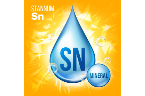 Sn Stannum Vector. Mineral Blue Drop: A Practical Guide to Avoid Common Pitfalls