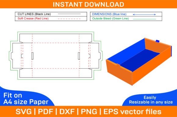 Understanding the Side Lock Double Wall Tray Box Dieline: A Comprehensive Guide