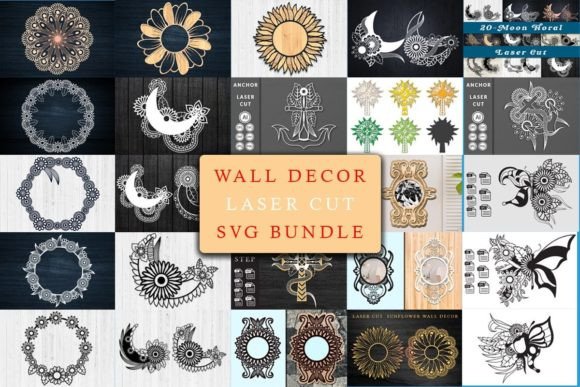 Wall Decor Laser Cut SVG Bundle: A Versatile Resource for Creative Projects