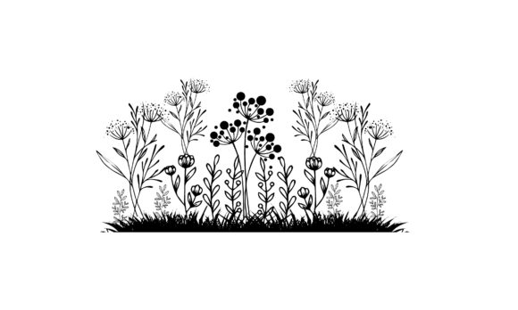 Wall Floral 3d Garden Flower Design